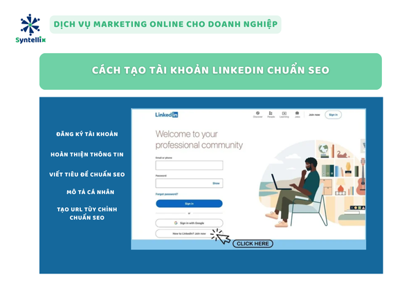 Cách Tạo Tài Khoản LinkedIn Chuẩn SEO