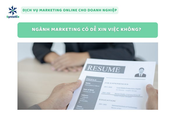 Ngành Marketing Có Dễ Xin Việc Không