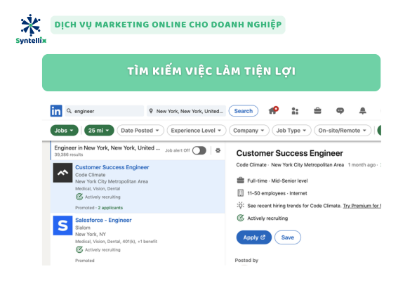 Tìm Kiếm Việc Làm Tiện Lợi