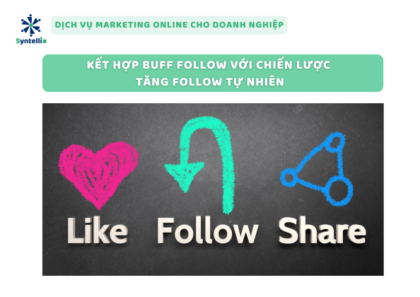 Kết Hợp Buff Follow Với Chiến Lược Tăng Follow Tự Nhiên