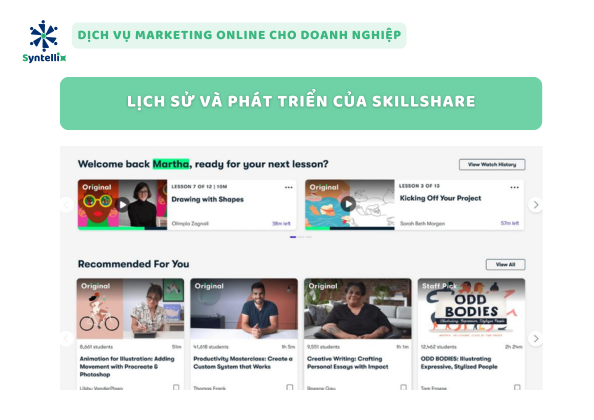 Lịch Sử Và Phát Triển Của Skillshare