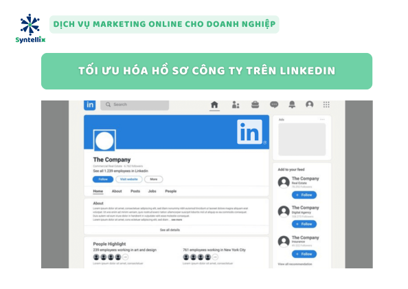 Tối Ưu Hóa Hồ Sơ Công Ty Trên LinkedIn