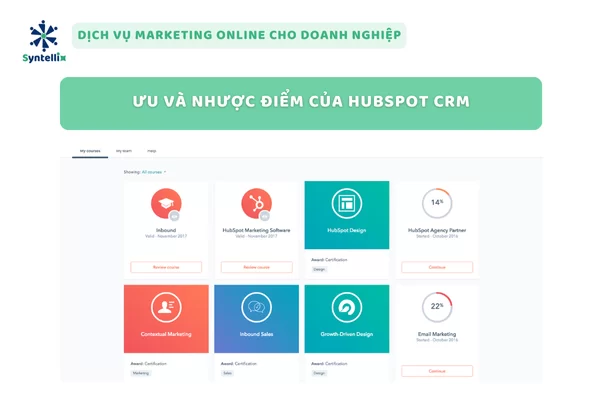 Ưu và nhược điểm của HubSpot CRM