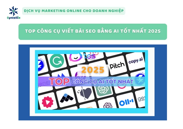 Top 5 Công Cụ Viết Bài SEO Bằng AI Tốt Nhất 2025
