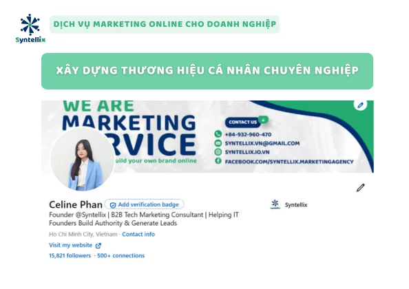 Xây Dựng Thương Hiệu Cá Nhân Chuyên Nghiệp
