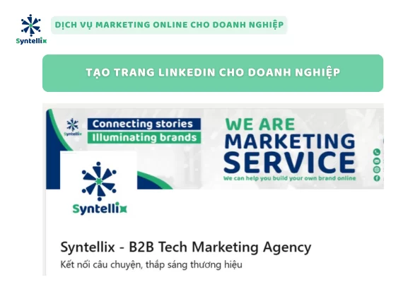Tạo Trang LinkedIn Cho Doanh Nghiệp