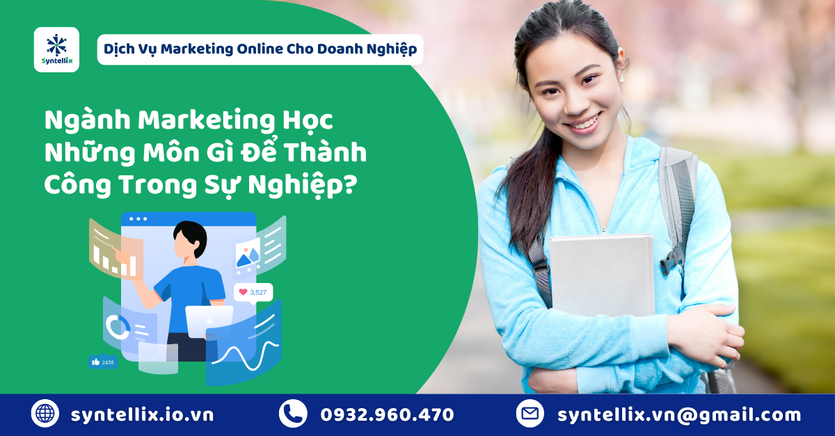 Ngành Marketing Học Những Môn Gì Để Thành Công Trong Sự Nghiệp