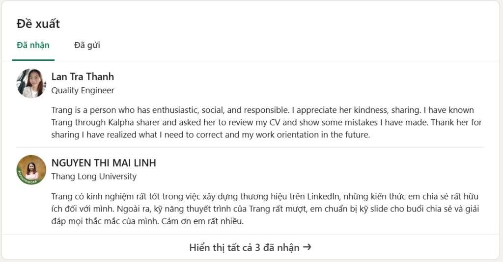 Thêm Lời Giới Thiệu Vào Hồ Sơ LinkedIn