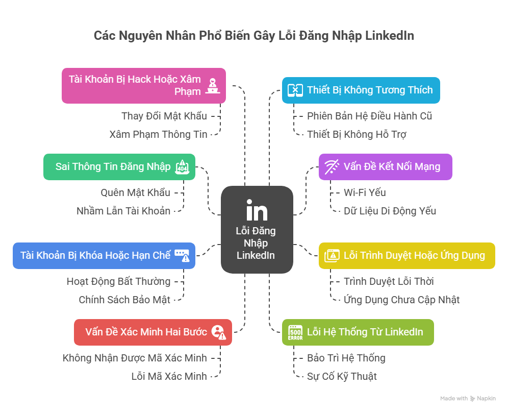 Tại Sao LinkedIn Đăng Nhập Lại Lỗi?