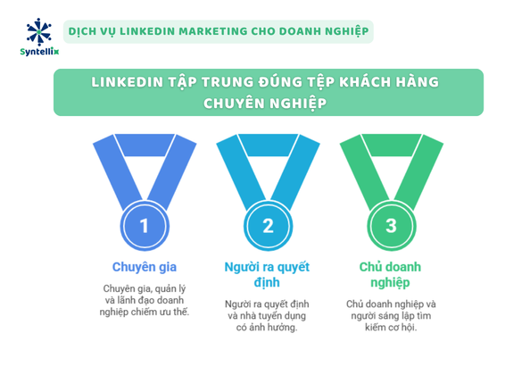 LinkedIn tập trung đúng tệp khách hàng chuyên nghiệp