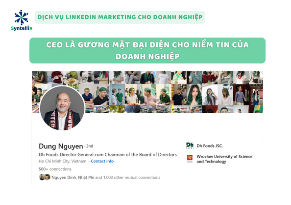 CEO là gương mặt đại diện cho niềm tin của doanh nghiệp