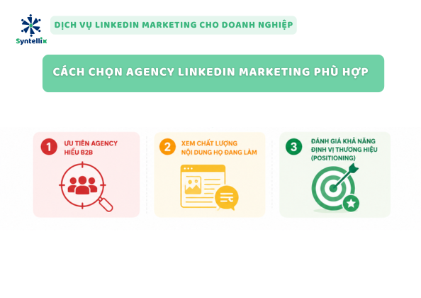Cách chọn agency LinkedIn marketing phù hợp