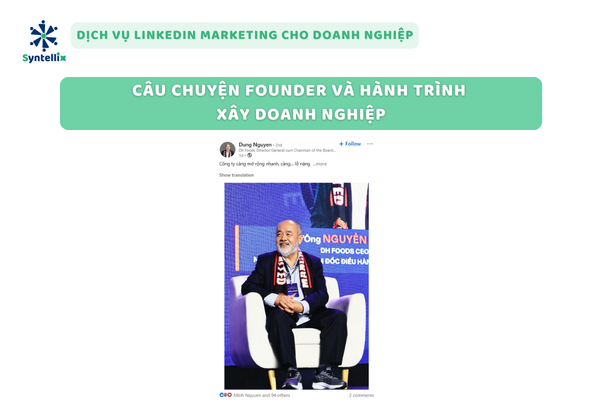 Câu chuyện Founder và hành trình xây doanh nghiệp