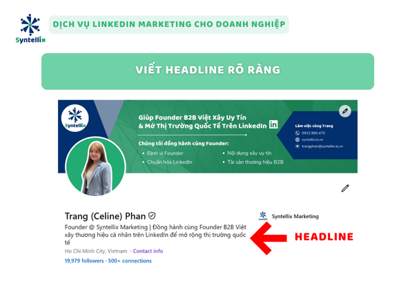 Viết headline rõ ràng