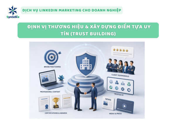 Định vị thương hiệu & Xây dựng điểm tựa uy tín (Trust Building)