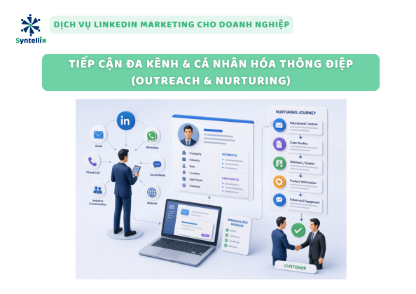 Tiếp cận đa kênh & Cá nhân hóa thông điệp (Outreach & Nurturing)