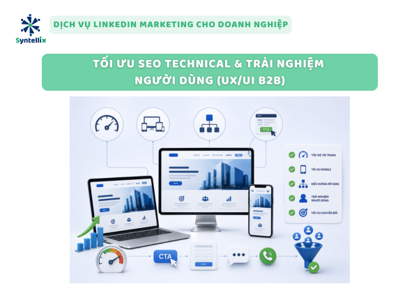 Tối ưu SEO Technical & Trải nghiệm người dùng (UX/UI B2B)