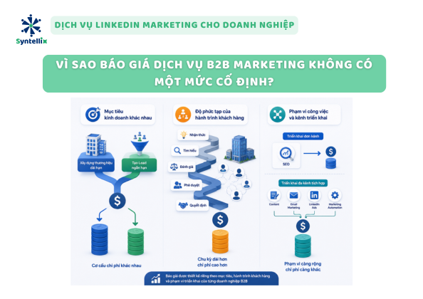 Vì Sao Báo Giá Dịch Vụ B2B Marketing Không Có Một Mức Cố Định?