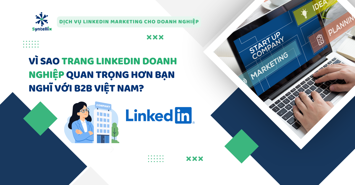 Vì Sao Trang LinkedIn Doanh Nghiệp Quan Trọng Hơn Bạn Nghĩ Với B2B Việt Nam?