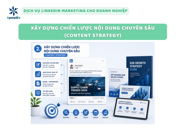 Xây dựng chiến lược nội dung chuyên sâu (Content Strategy)