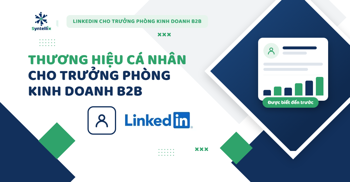Thương hiệu cá nhân cho trưởng phòng kinh doanh B2B: vì sao và bắt đầu từ đâu