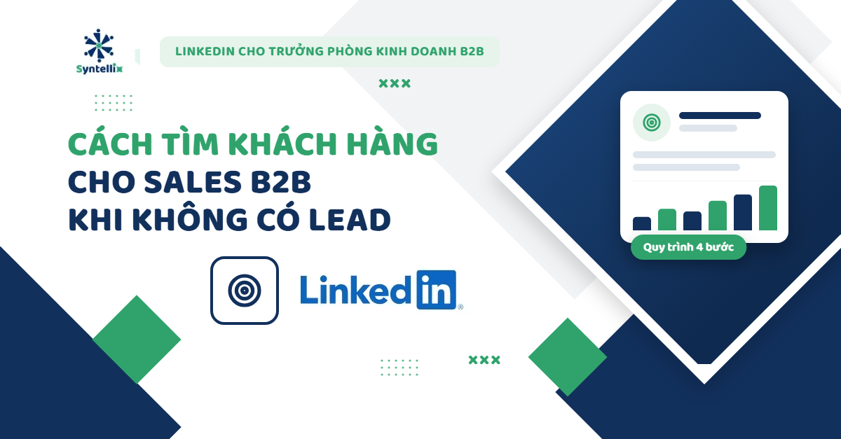 Quy trình tìm kiếm khách hàng tiềm năng cho sales B2B