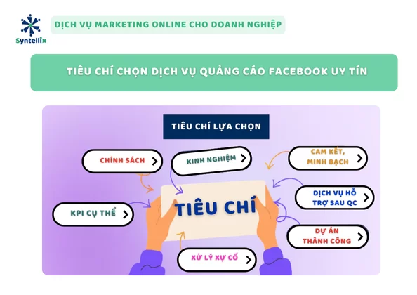 Tiêu Chí Chọn Dịch Vụ Quảng Cáo Facebook Uy Tín