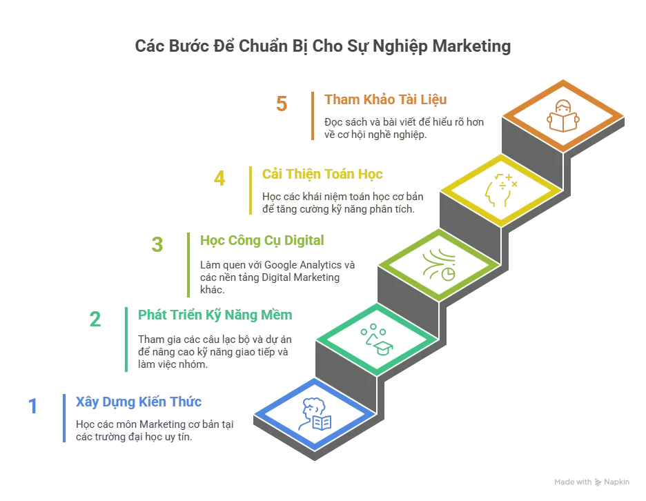 Làm Thế Nào Để Chuẩn Bị Cho Ngành Marketing?