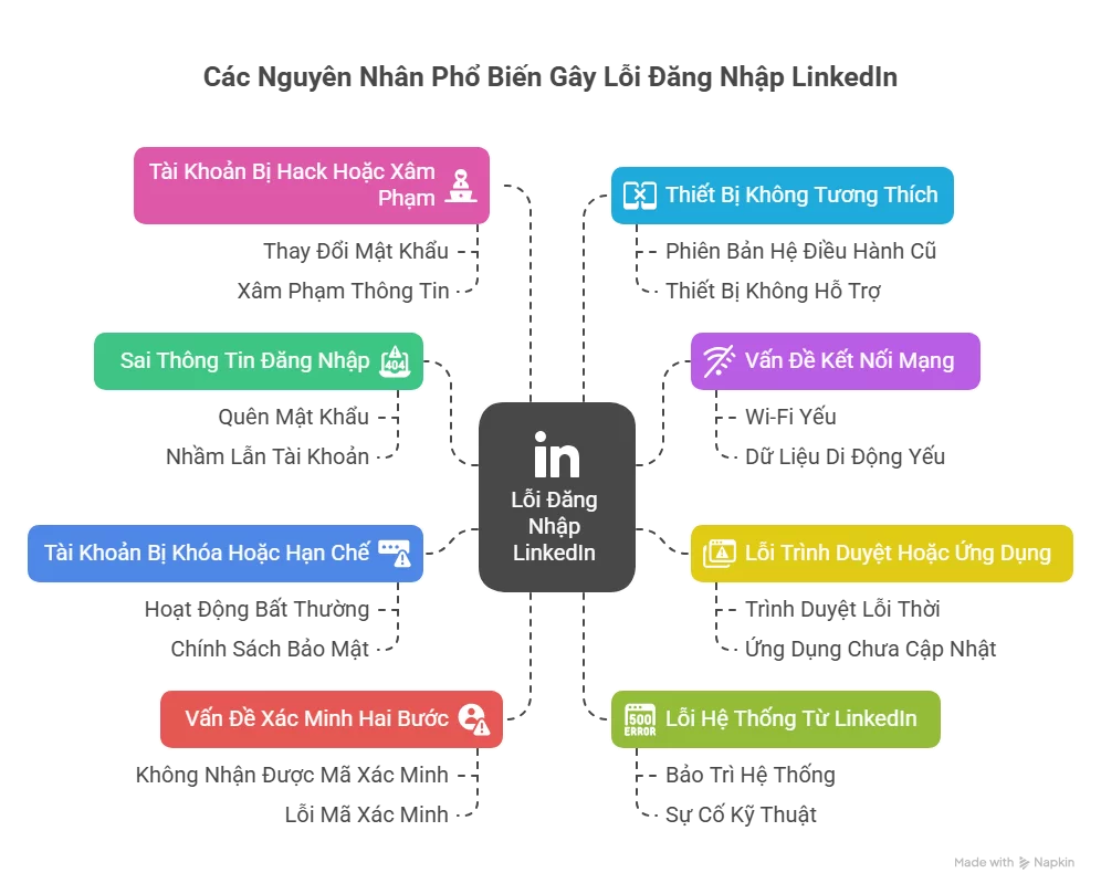 Tại Sao LinkedIn Đăng Nhập Lại Lỗi?