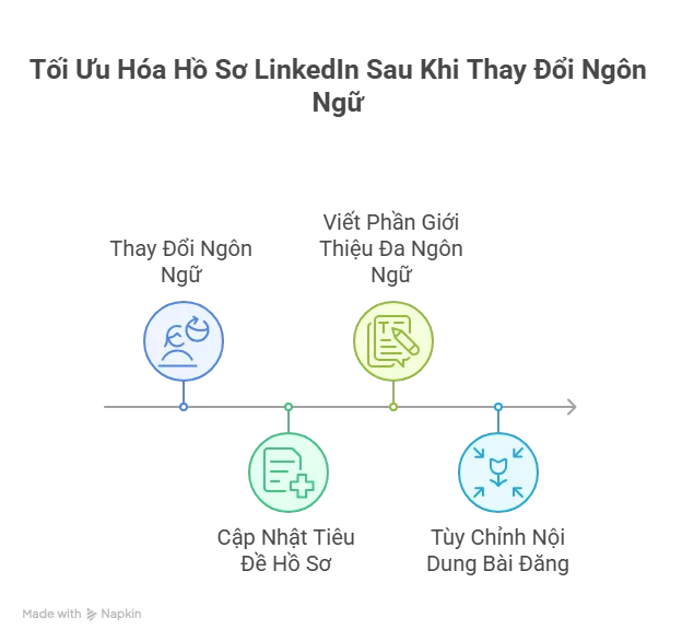 Mẹo Tối Ưu Hóa Hồ Sơ LinkedIn Sau Khi Thay Đổi Ngôn Ngữ